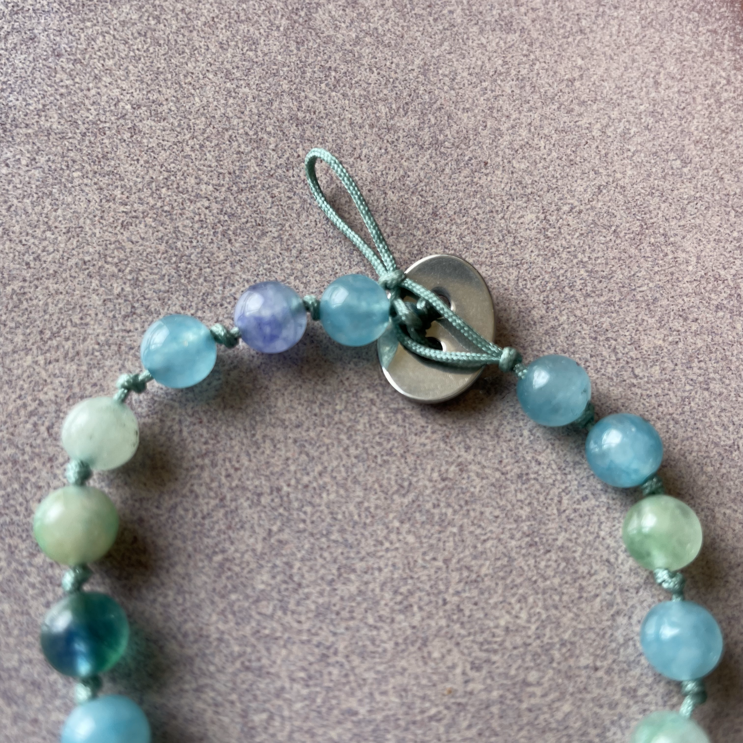 Glassy Sea Bracelet - Resizable